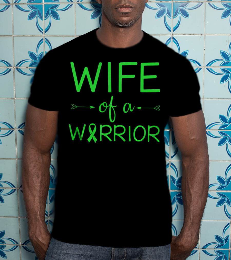 Wife Of A Warrior Green T-Shirt