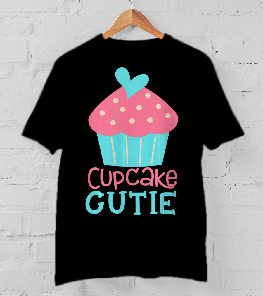 Cupcake Gutie Cute Heart Polka Dot Kawaii T-Shirt