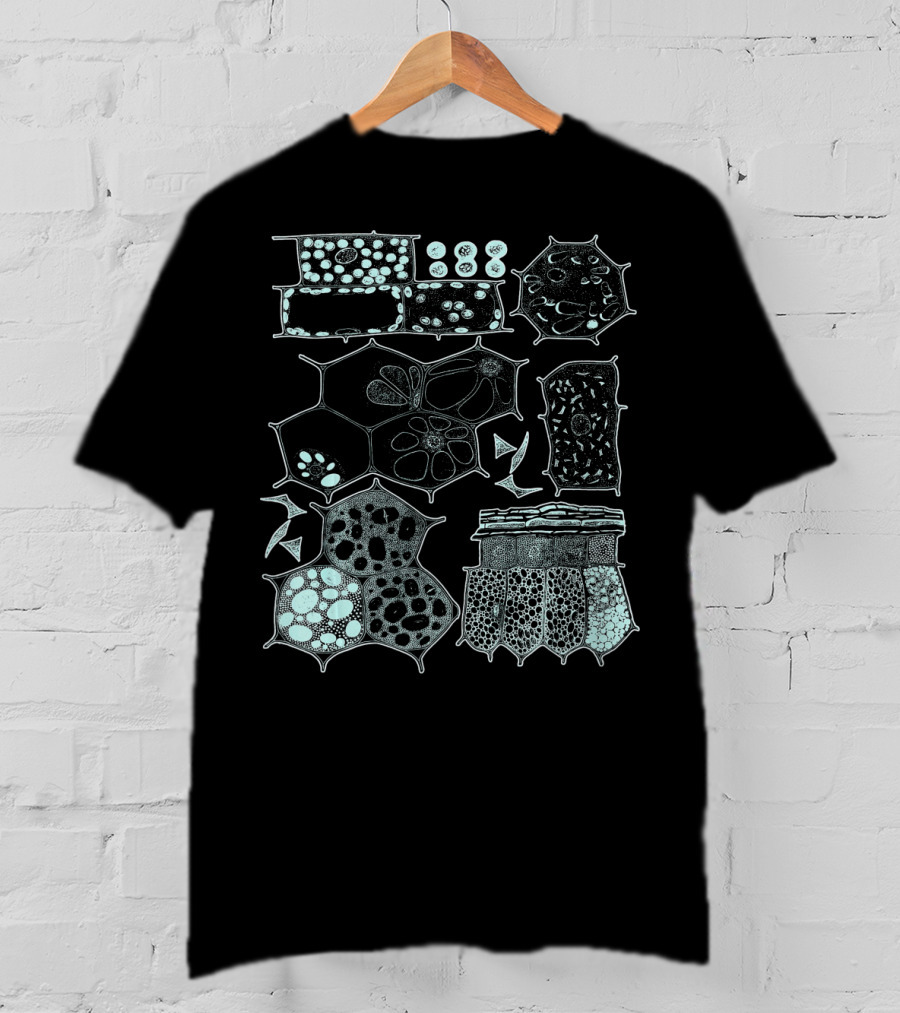 Microbiology Science Botany Cellular Structures T-Shirt