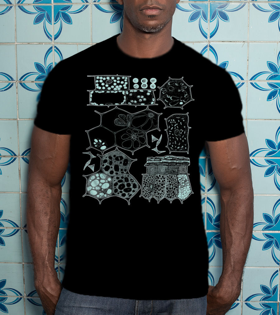 Microbiology Science Botany Cellular Structures T-Shirt