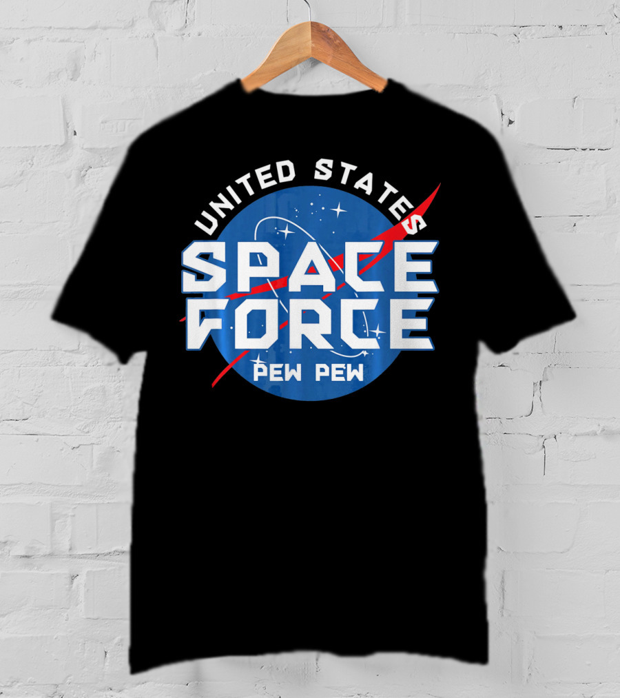 United States Space Force Pew Pew T-Shirt
