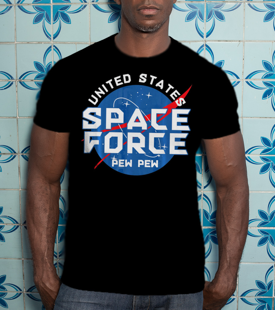 United States Space Force Pew Pew T-Shirt