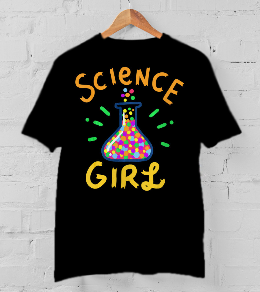 Science Girl Chemistry Beaker T-Shirt