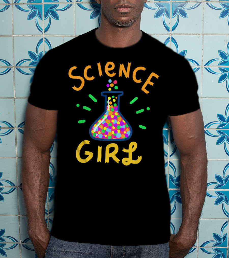 Science Girl Chemistry Beaker T-Shirt