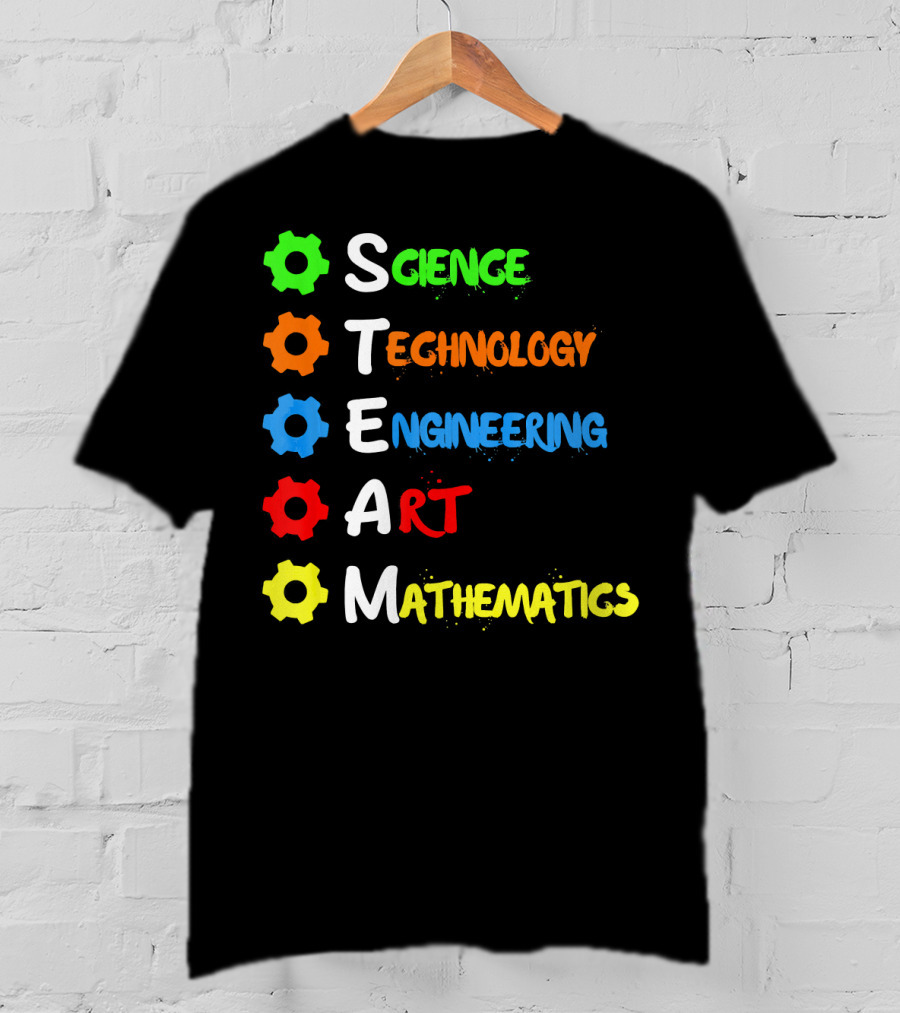 STEAM Science Technology Engineering Art Mathematics T-Shirt