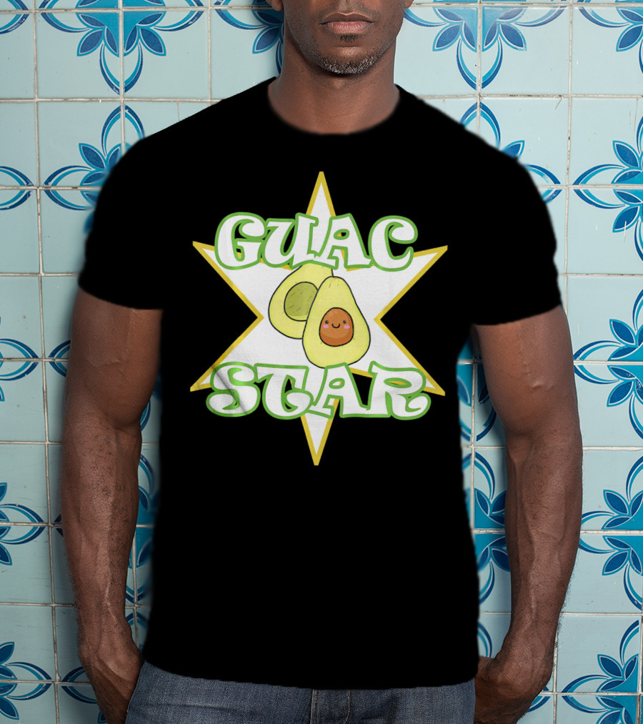 Guac Star Avocado Guacamole Men T-Shirt