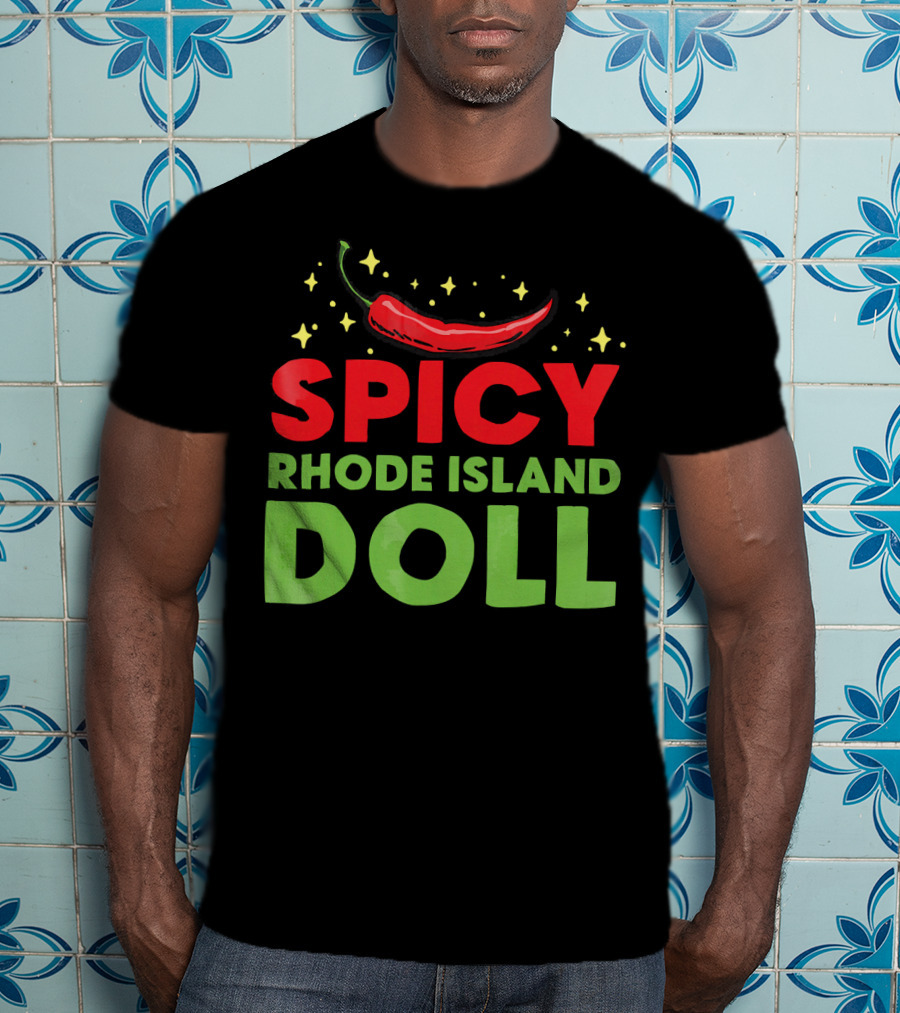 Spicy Rhode Island Doll Chili Pepper T-Shirt