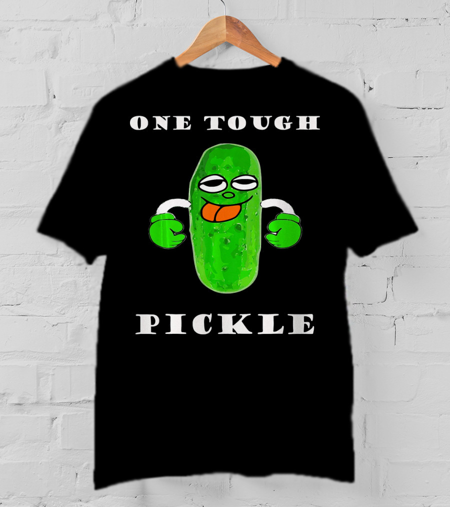 One Tough Pickle Cucumber Vegetable T-Shirt