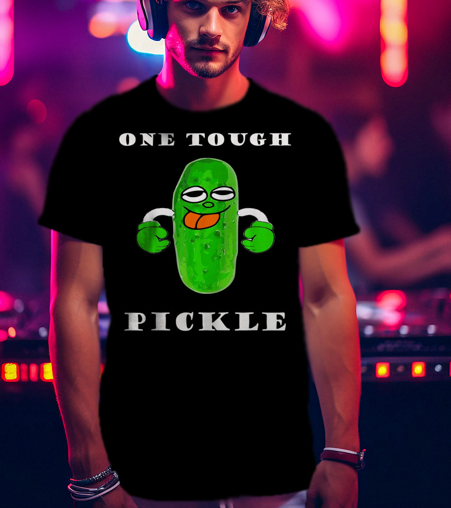 One Tough Pickle Cucumber Vegetable T-Shirt