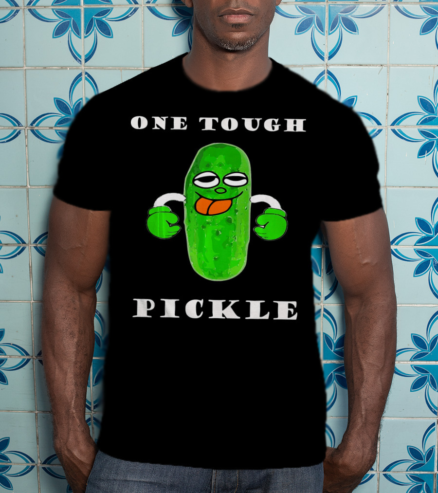 One Tough Pickle Cucumber Vegetable T-Shirt