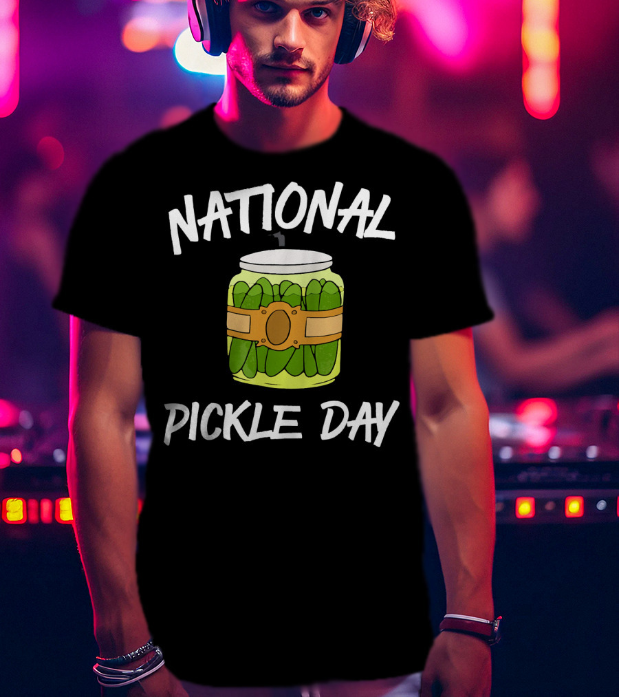 National Pickle Day Dill Pickle Lover T-Shirt