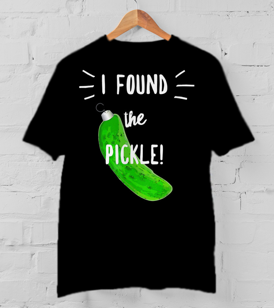 I Found The Pickle German Christmas T-Shirt