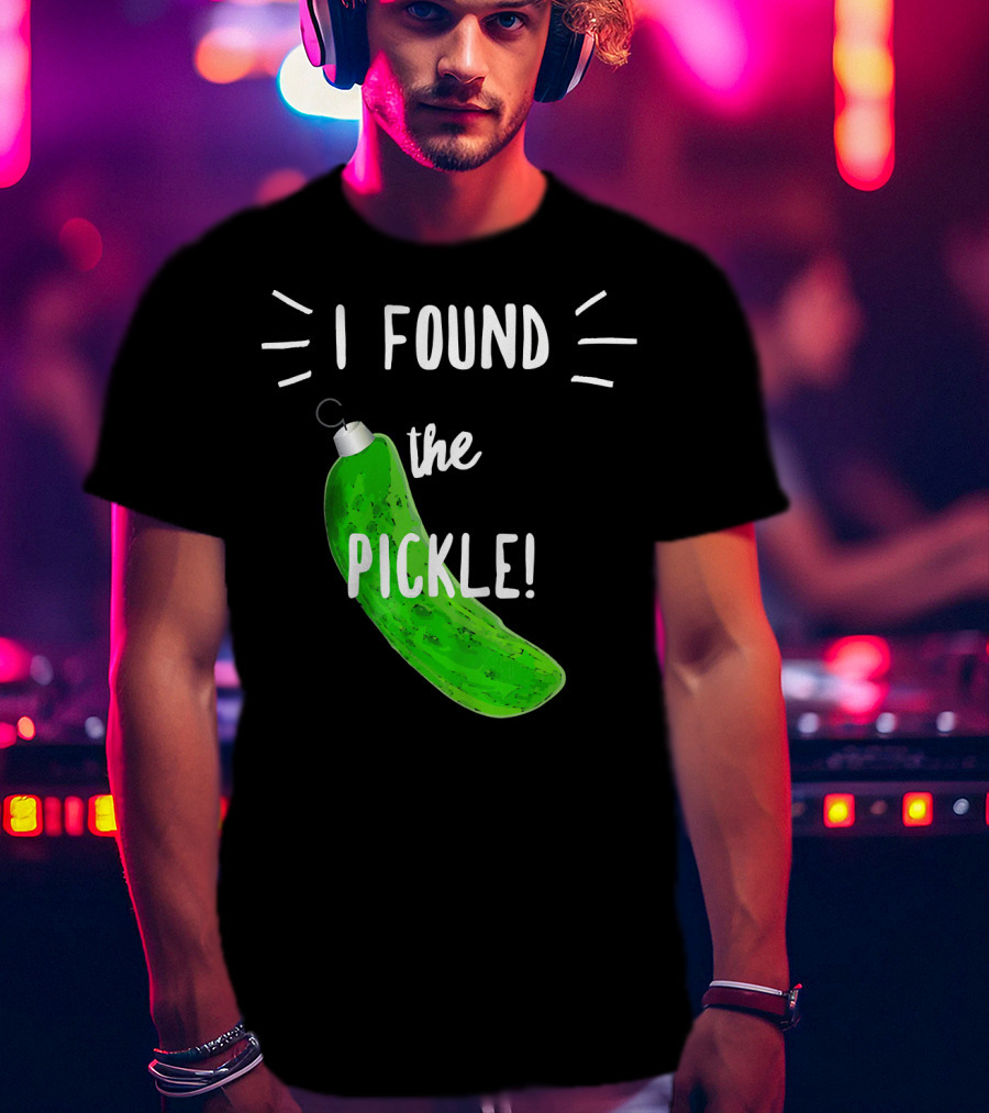 I Found The Pickle German Christmas T-Shirt