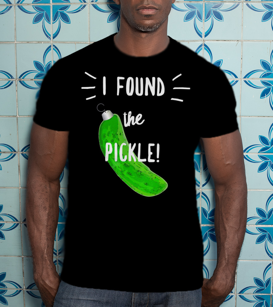 I Found The Pickle German Christmas T-Shirt