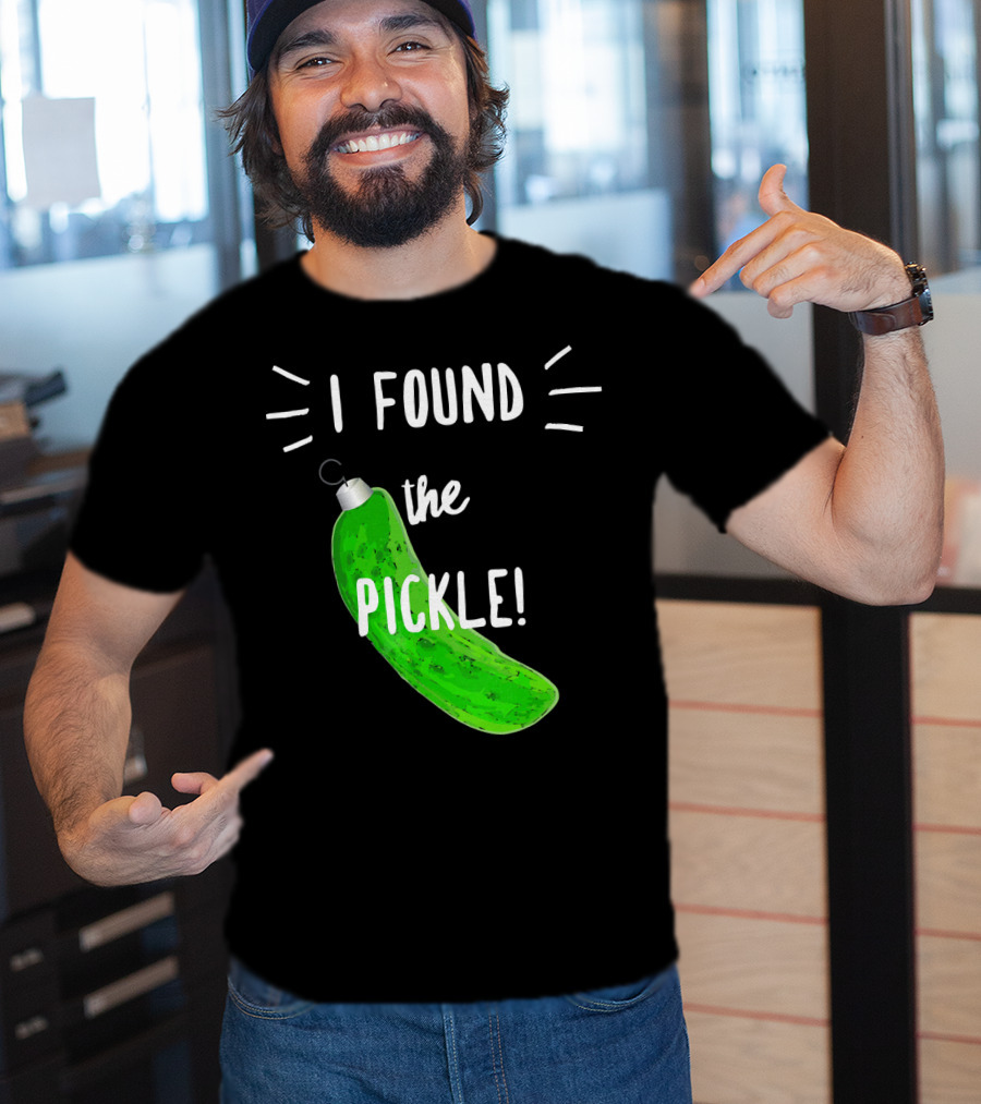 I Found The Pickle German Christmas T-Shirt