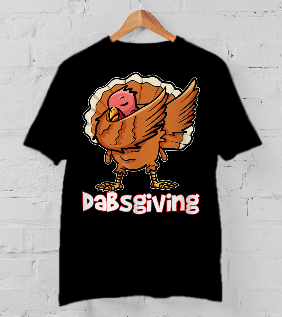 Dabsgiving Dabbing Turkey T-Shirt