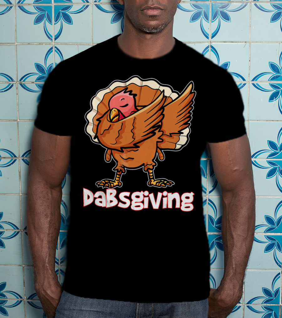 Dabsgiving Dabbing Turkey T-Shirt