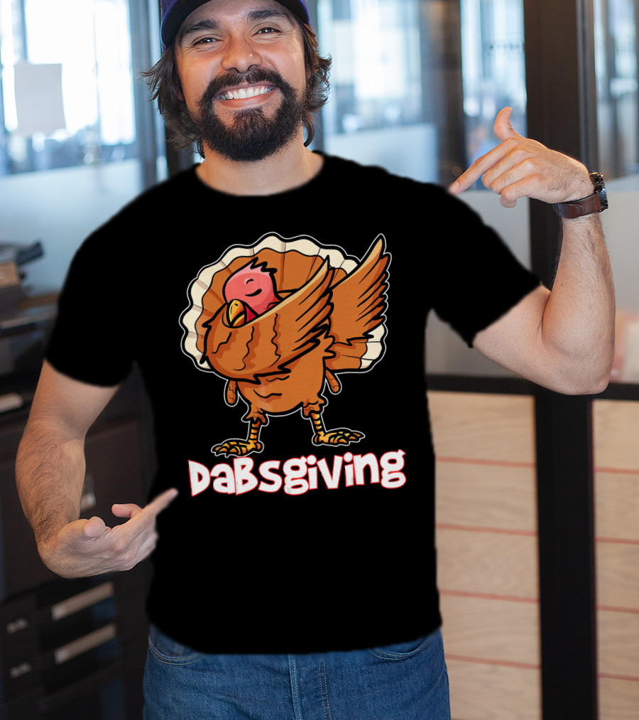 Dabsgiving Dabbing Turkey T-Shirt