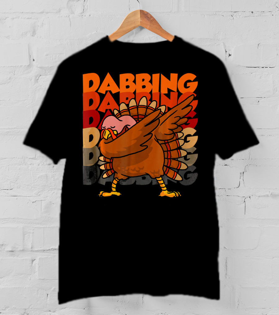 Dabbing Dabbing Dabbing Turkey T-Shirt