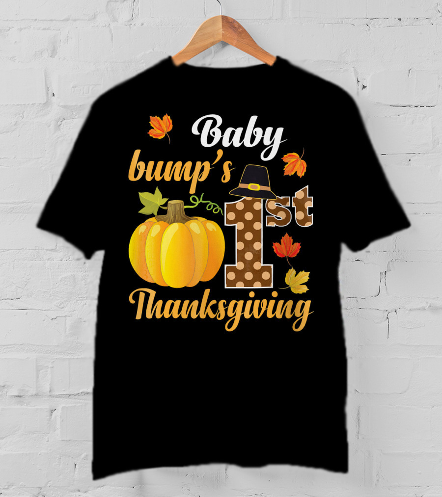 Baby Bump's 1st Thanksgiving T-Shirt