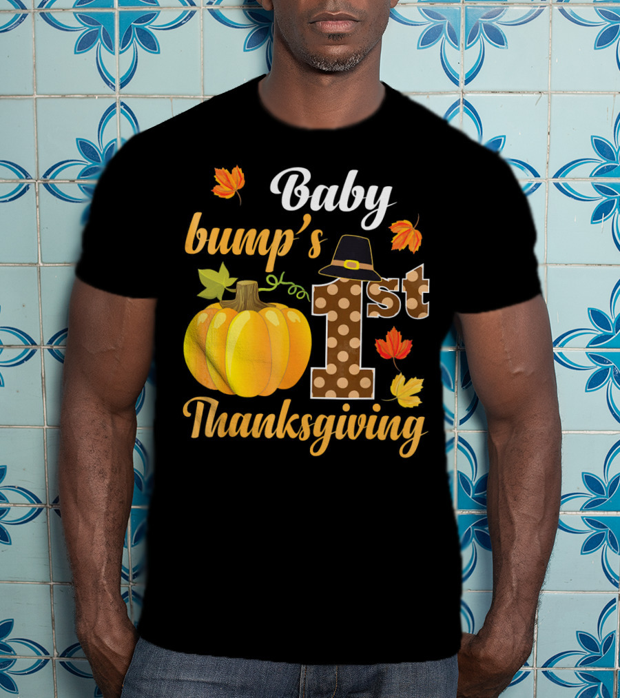 Baby Bump's 1st Thanksgiving T-Shirt