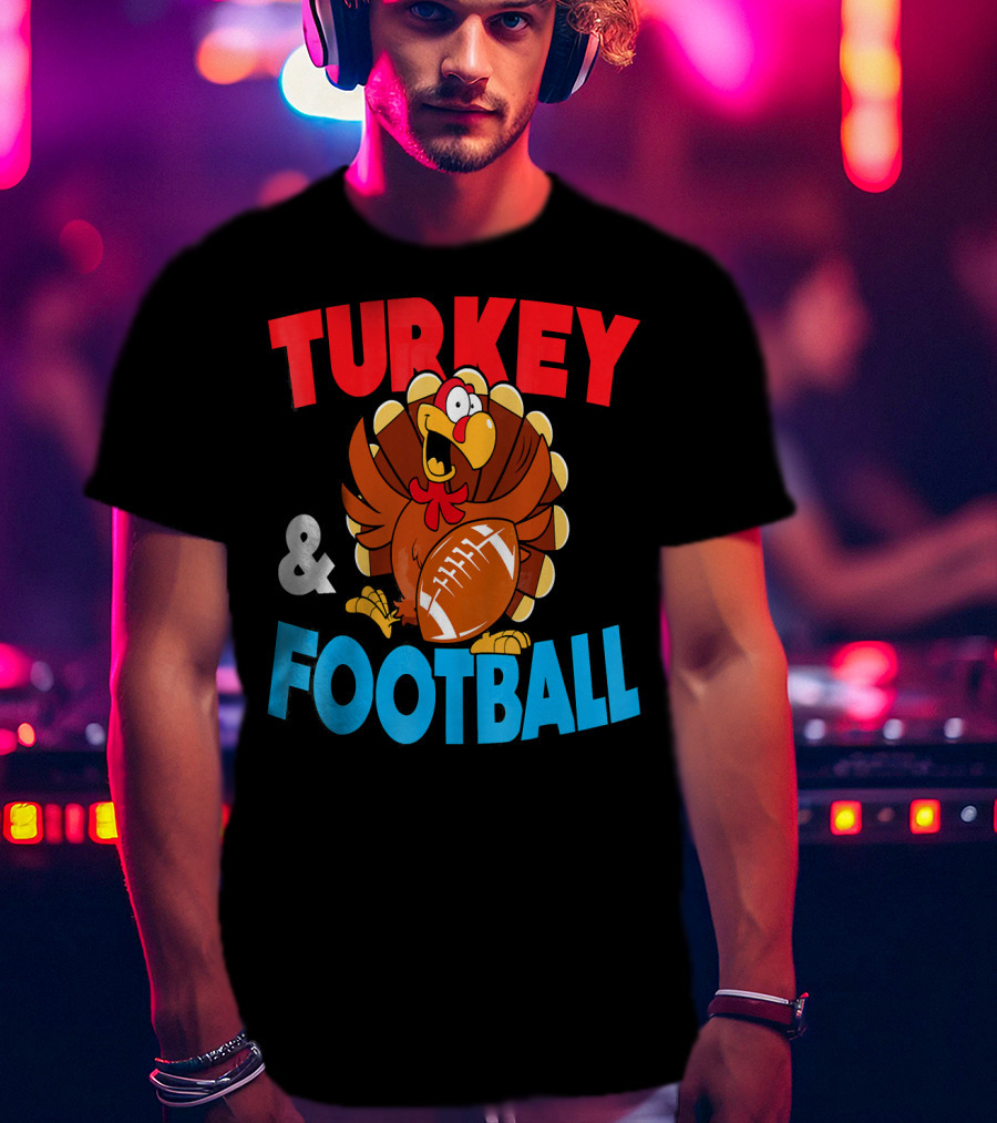 TURKEY AND FOOTBALL T-Shirt