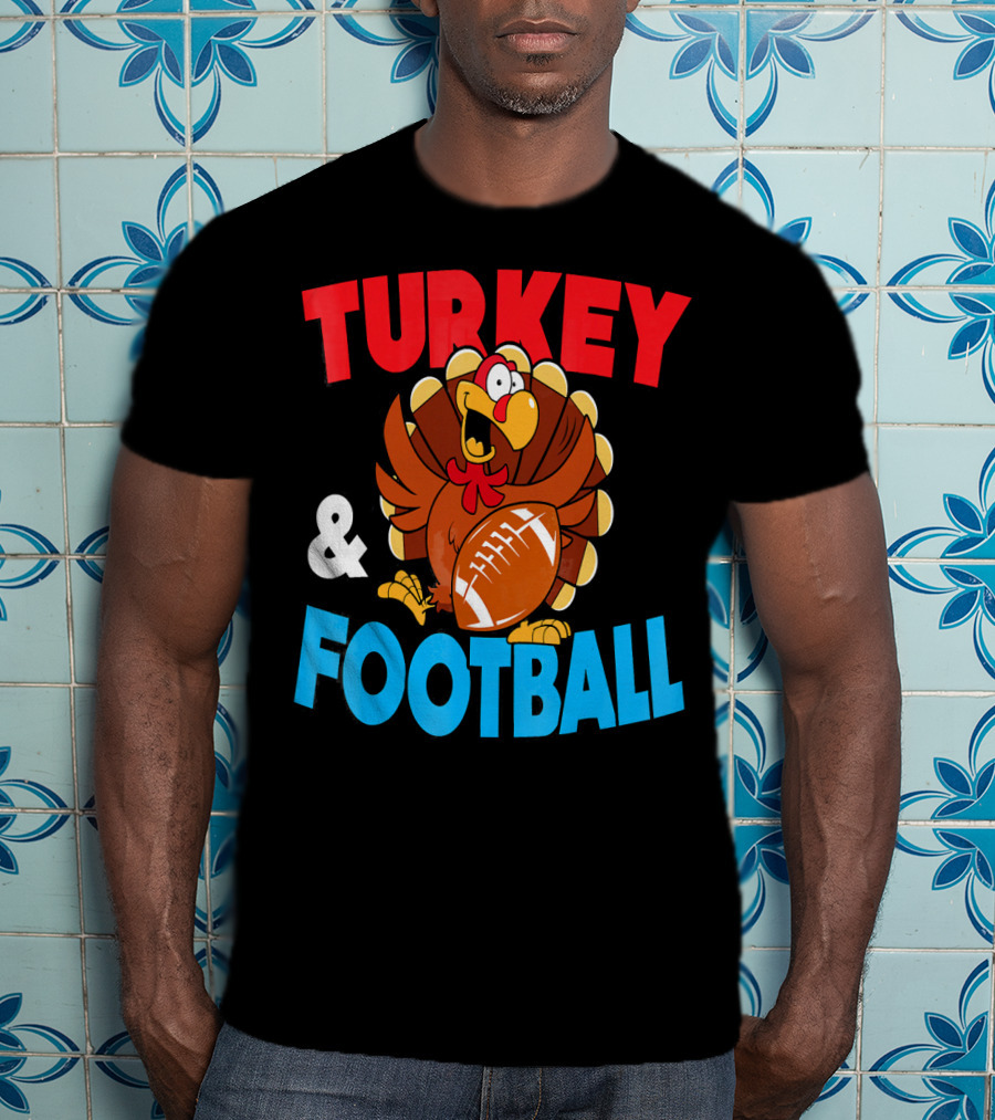 TURKEY AND FOOTBALL T-Shirt