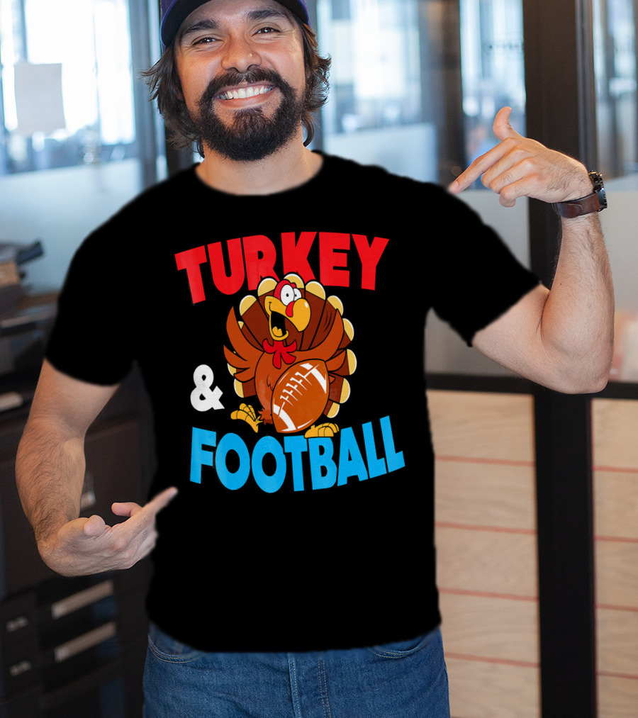 TURKEY AND FOOTBALL T-Shirt