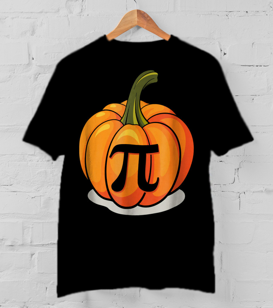 Pumpkin Pi Pie Funny Nerdy Thanksgiving T-Shirt