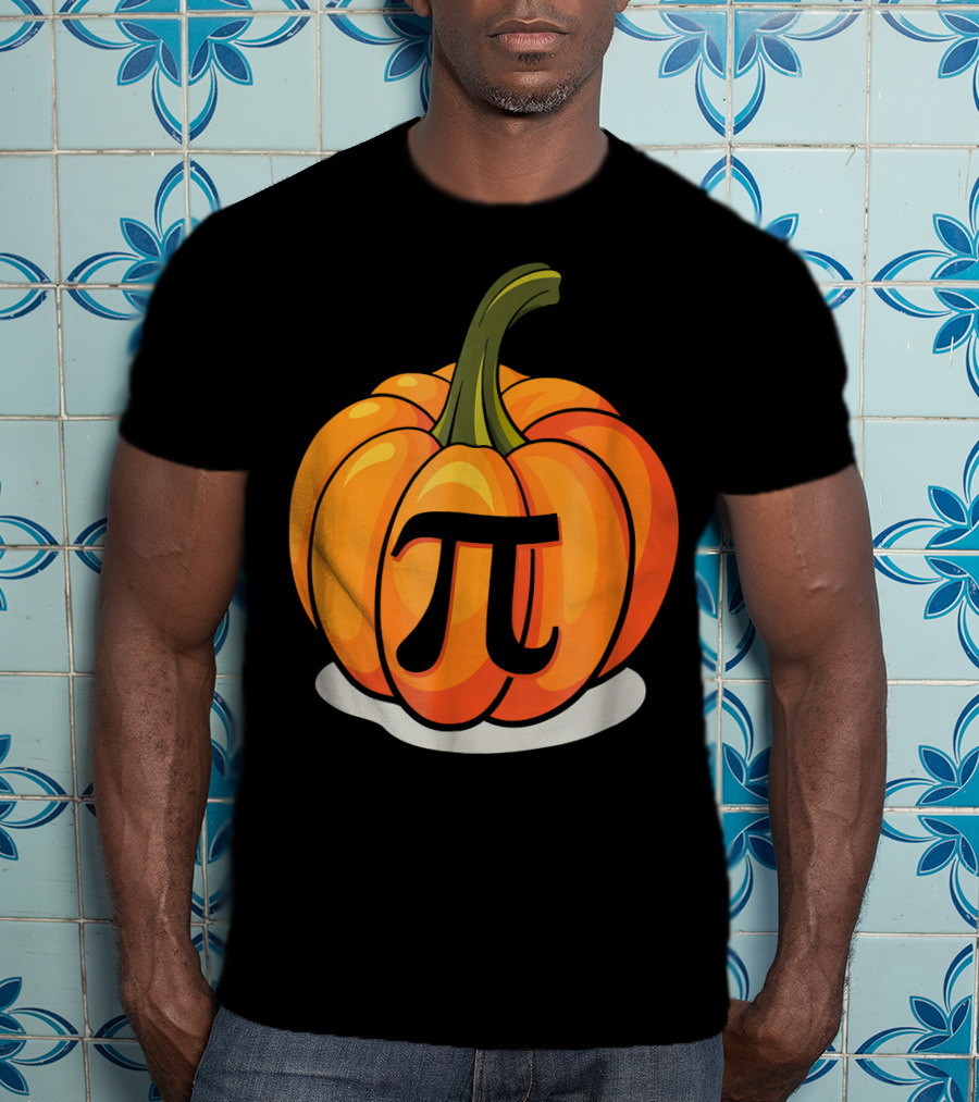 Pumpkin Pi Pie Funny Nerdy Thanksgiving T-Shirt