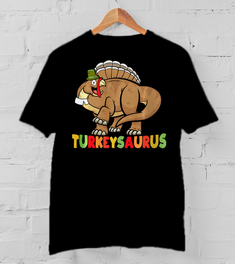 Turkeysaurus Dinosaur Prehistoric Than T-Shirt