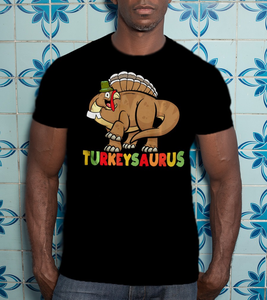 Turkeysaurus Dinosaur Prehistoric Than T-Shirt