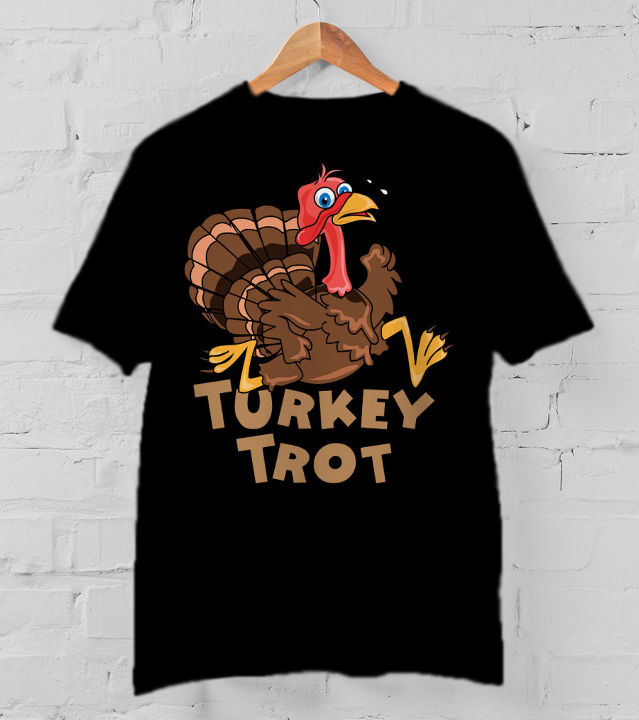Annual Turkey Trot Running Turkey Race Event T-Shirt
