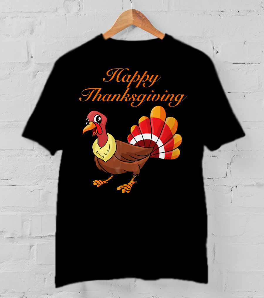 Happy Thanksgiving Turkey Celebration Day T-Shirt