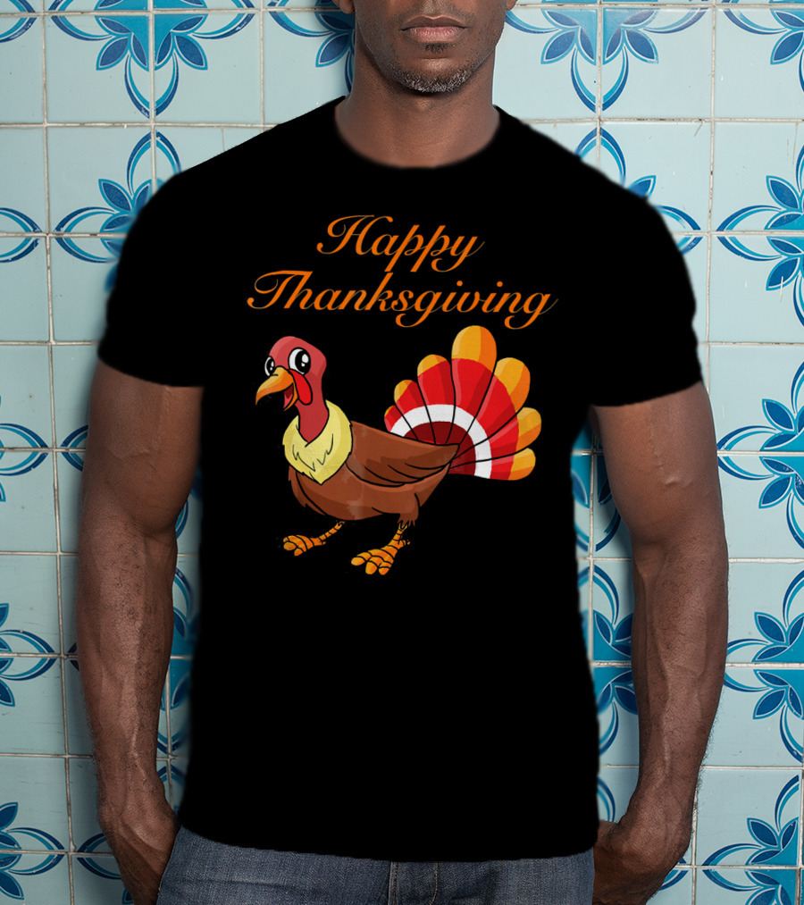 Happy Thanksgiving Turkey Celebration Day T-Shirt
