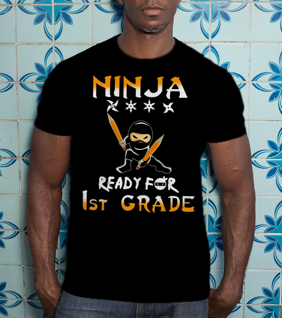 Ninja Ready For 1st Grade T-Shirt