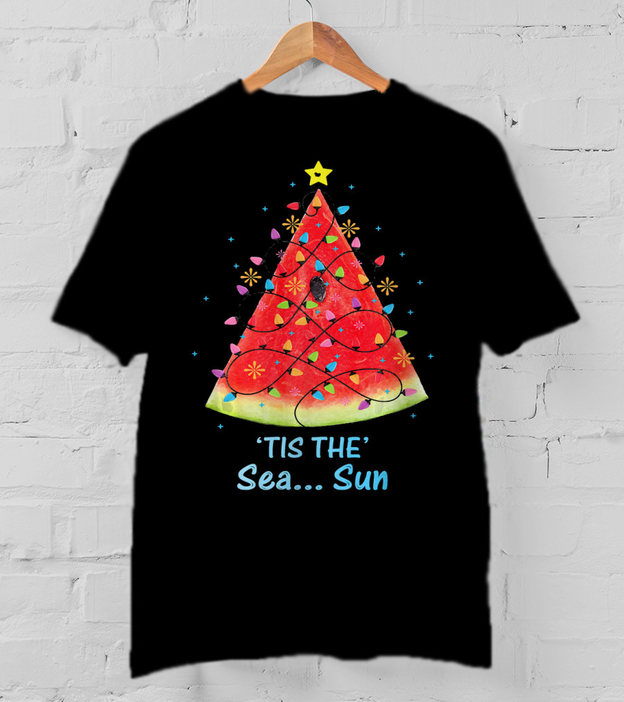 Melon 'Tis The Sea. Sun Christmas In July T-Shirt