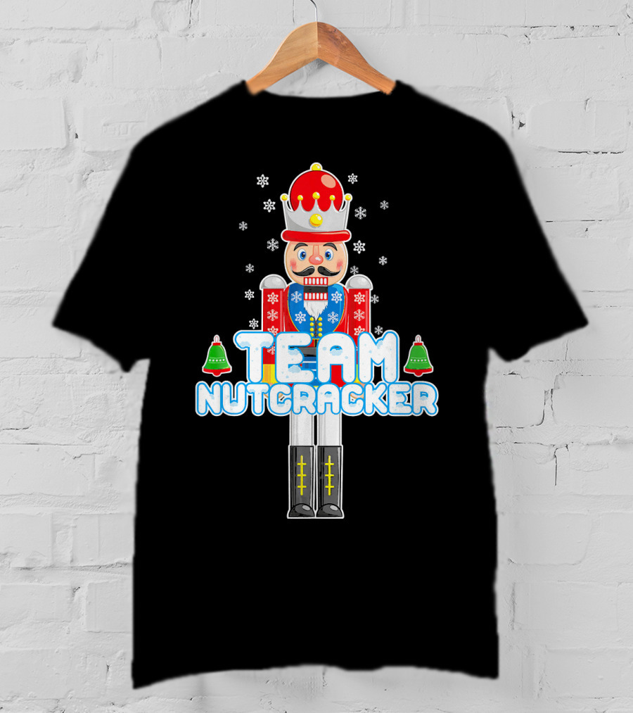 Team Nutcracker Snowflake Bells T-Shirt