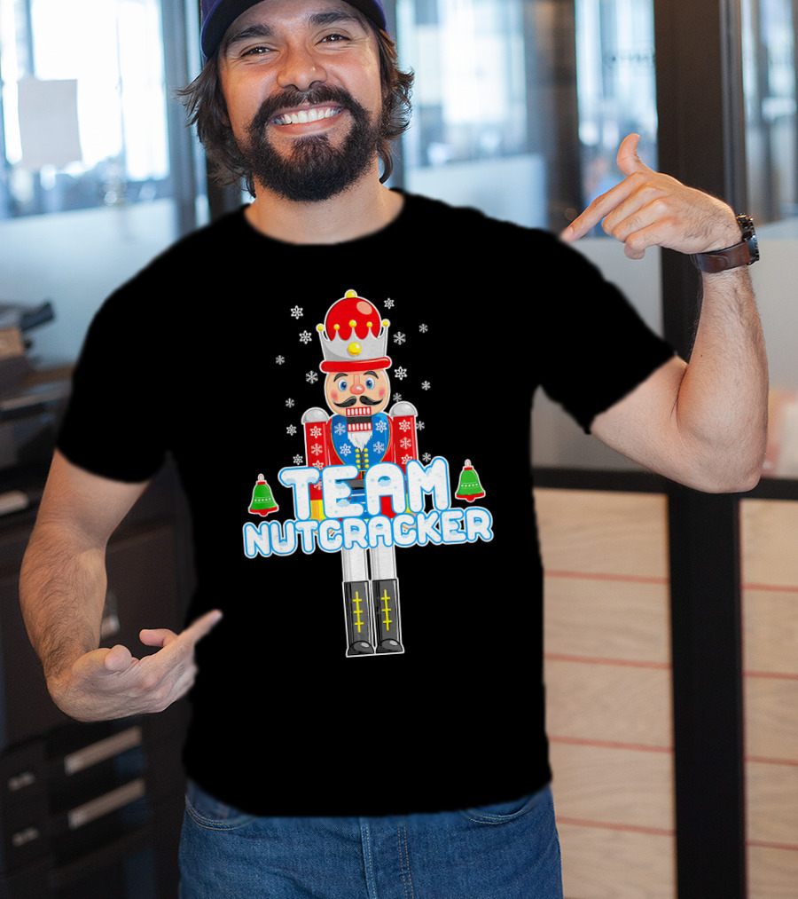 Team Nutcracker Snowflake Bells T-Shirt