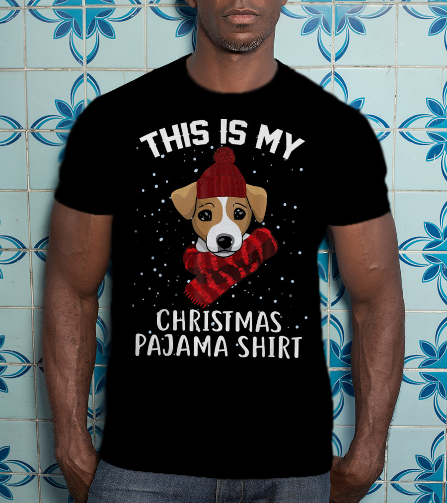 This Is My Jack Russell Christmas Pajama T-Shirt