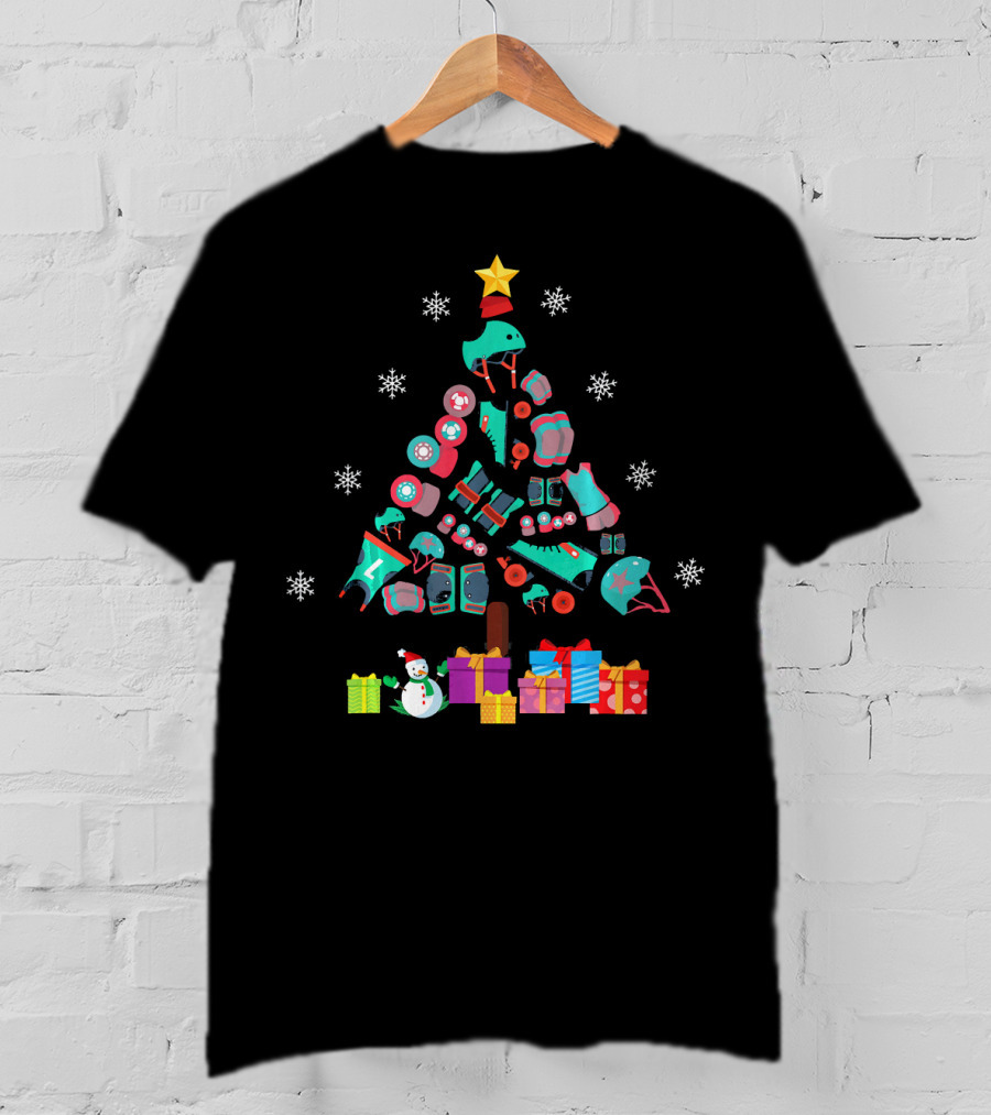 Christmas Tree Roller Derby Gear T-Shirt