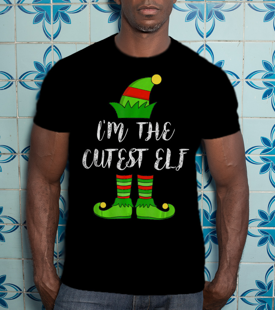 I'm The Cutest Elf Christmas Party Costume T-Shirt