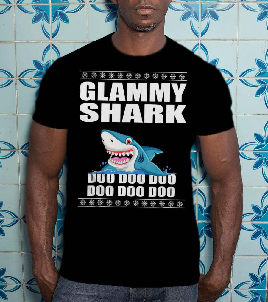 Glammy Shark Doo Doo Doo Doo Doo Doo T-Shirt