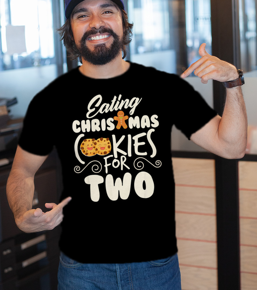 Eating Christmas Cookies For Two T-Shirt