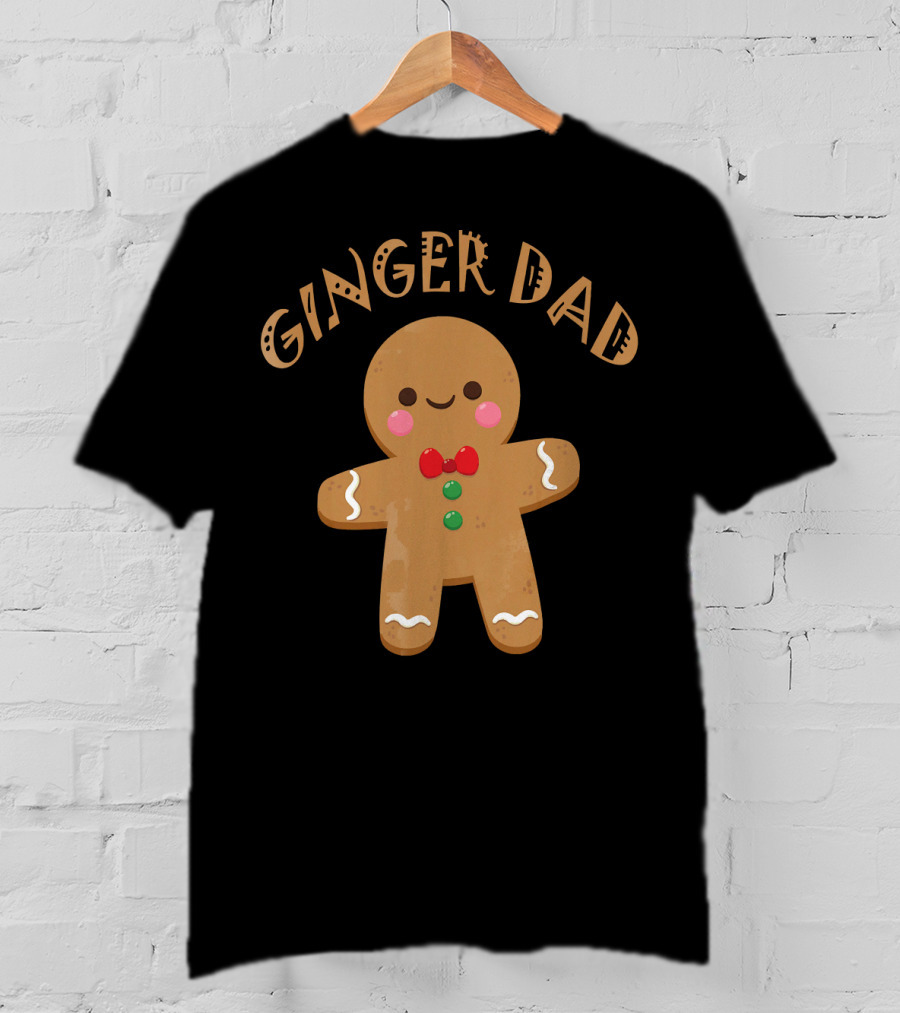 Ginger Dad Gingerbread Family T-Shirt