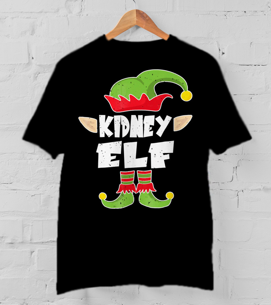 Kidney Elf Squad Nephrology Festive T-Shirt