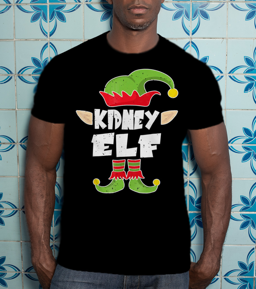 Kidney Elf Squad Nephrology Festive T-Shirt