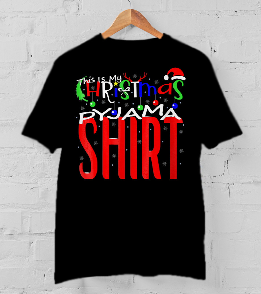 This Is My Christmas Pyjama T-Shirt