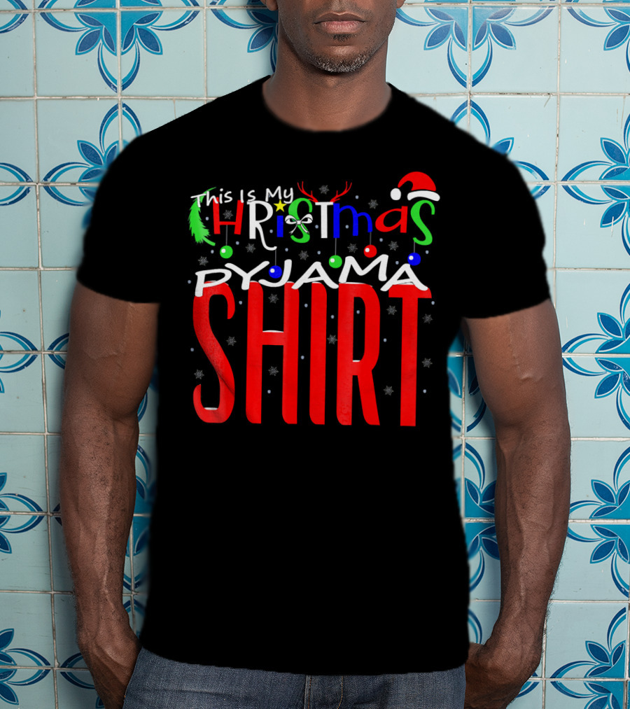 This Is My Christmas Pyjama T-Shirt
