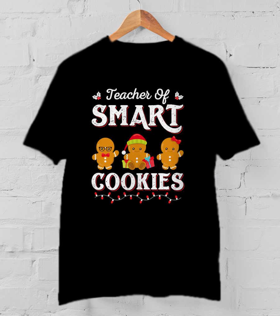 Teacher Of Smart Cookies Kindergarten Preschool PreK Teacher T-Shirt